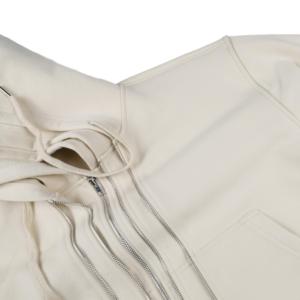 Felpe <span class=keywords><strong>con</strong></span> Cappuccio Invernali da Uomo di Alta Qualità, Personalizzabili, a Tre Strati <span class=keywords><strong>con</strong></span> <span class=keywords><strong>Zip</strong></span>, Maniche Lunghe, 100% Cotone, Ricamate <span class=keywords><strong>con</strong></span> Stampa Digitale - Product Image 6