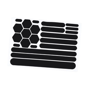 <span class=keywords><strong>Bandes</strong></span> <span class=keywords><strong>réfléchissantes</strong></span> autocollantes noires personnalisables à haute visibilité, résistantes aux rayures, <span class=keywords><strong>pour</strong></span> avertissement sur voiture et <span class=keywords><strong>moto</strong></span> - Product Image 5