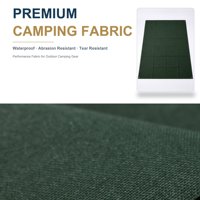 Tissu extérieur en nylon uni enduit PU, imperméable, résistant à l'usure, relevable, 1050Dx1050D, pour matelas pneumatiques et chaises de plage