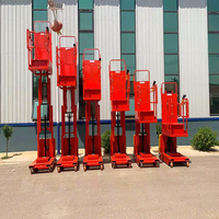 Préparateur de commandes semi-électrique de 4m de haut Capacité de charge de 300kg Tables élévatrices de conception d'homme pour l'exécution efficace des commandes en entrepôt