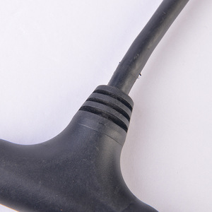 T型防水ワイヤーティーアダプターコネクタIP66定格純銅導体PVC絶縁カスタマイズ可能な電子機器 - Product Image 4