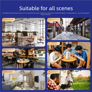 MegaTower CPE 5G double bande haut de gamme avec fonction modem, <span class=keywords><strong>3</strong></span> ports LAN, 802.11ax 574 Mbps pour les espaces publics, nouveau produit - Product Image 5