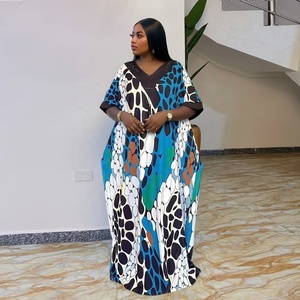 Nouvelle Robe Décontractée Ample Style Ethnique pour Fête, Tendance 2026, Élégante Imprimée pour Femme, Grande Taille, en Polyester Infroissable - Product Image 2