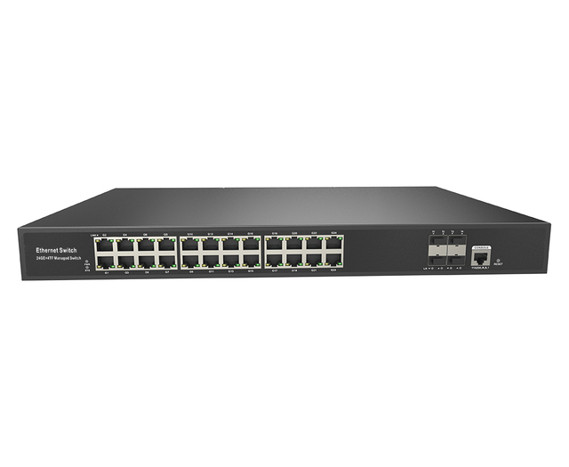 10G Core L3 Managed Switch Gigabit 24 Port Layer 3 Switch for SELL