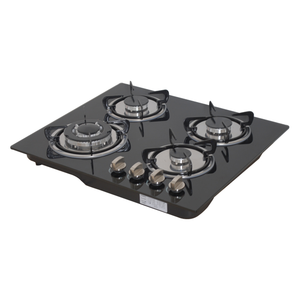 Appareils de cuisson, cuisinière à gaz encastrable sur plan de travail, 4 brûleurs, plaque de cuisson en verre, cuisinière à gaz domestique à prix avantageux et très vendue - Product Image 1