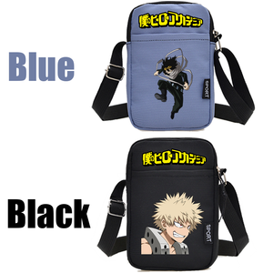 Bolso de Mano con Cremallera <span class=keywords><strong>My</strong></span> <span class=keywords><strong>Hero</strong></span> <span class=keywords><strong>Academia</strong></span>, Cartera, Monedero, Bolsa de Dulces Midoriya Izuku Todoroki Shoto, Bolso Bandolera Bakugo, Regalo de Cumpleaños - Product Image 6