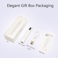Lámpara LED Portátil para Uñas con Fuente de Luz Dual de 365+405nm para Curado UV Rápido de Esmalte en Gel, Modelo 2086