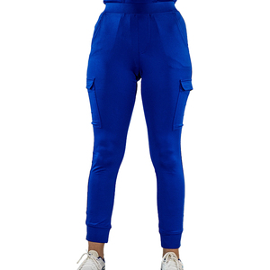Uniforme de Trabajo para Mujer YH Personalizado, Color Caqui, Estilo Revolucionario, Top Tipo Blusa Cruzada, Uniforme de Enfermera Cómodo con Tela Tejida, Conjuntos de Uniformes Médicos - Product Image 3