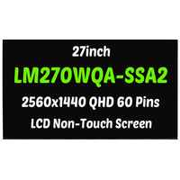 Layar LCD Non-Touch 27 inci LM270WQA-SSA2 (SS)(A2) 2560X1440 60Pin IPS Pengganti
