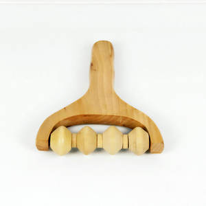 Mini Masajeador Facial de Madera con Rodillo Manual, Elimina Arrugas y Relaja los Músculos del Cuerpo, Otros Productos de Masaje - Product Image 2