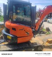 Excavator Mini Bekas U35 Bersertifikasi CE 3.5 Ton Crawler dengan Mesin, Pompa Gigi, Bearing, Bucket, dan Breaker