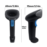 Escáner de Código de Barras Inalámbrico JR Serie 659, Escáneres de Código de Barras 2D Bluetooth, Lector de Códigos de Barras CCD para Tiendas