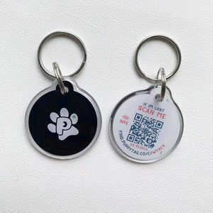 निः शुल्क नमूना व्यास 25 मिमी/30 मिमी nfc epoxy स्टिकर प्रोग्रामर योग्य nfc 213/ 215 पालतू आईडी टैग epoxy सीमा - Product Image 2