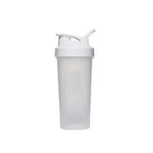 Bajo MOQ Logotipo personalizado BPA Free PP Plastic Shaker Botella de agua Deportes Gimnasio Fitness Drinkware Protein Shakers Cups