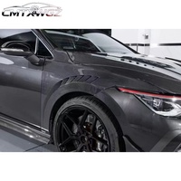 Nouveaux ailes avant ventilées en fibre de carbone pour kit carrosserie Volkswagen Golf 8 GTI