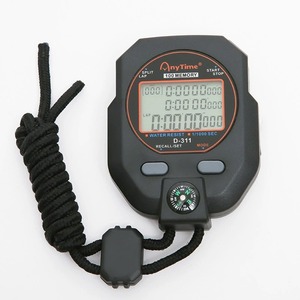 Cronometro Sportivo Multifunzione con Display LCD a <span class=keywords><strong>3</strong></span> Righe, Allarme, 300 Gruppi di Memoria, <span class=keywords><strong>Timer</strong></span> 1/1000s, Antiurto/Antimagnetico - Product Image 3