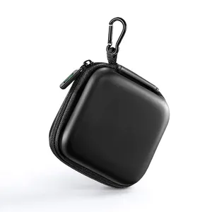 Kustom Mini Kantong untuk Aksesoris Elektronik Tas Penyimpanan Portable Hard EVA Di Telinga Headphone Earbud Earphone Carrying Case