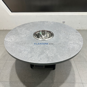 Kleadone Tùy Chỉnh Thiết Kế Điện Không Khói Lẩu Bảng Thương Mại Đồ Nội Thất Cho Nhà Hàng & Khách Sạn Vòng Bàn Ăn - Product Image 2