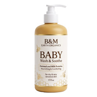 Liquide nettoyant doux pour bébé en gros : Mélange de lait pour des nettoyages purs, Shampoing pur pour enfant, Nettoyant moussant doux