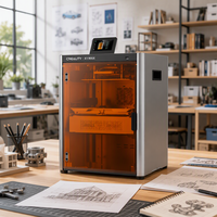 Creality Halot X1 MAX 16K Resin 3D-Drucker MSLA Mono LCD Nivellierungsfreier UV-Photopolymer-Drucker für Miniaturen, Schmuck und Dentalanwendungen