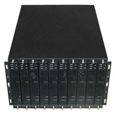 Toploong 3.5 "Blade Server Case Ondersteuning Atx 9.6" Rackmount Chassis Storage Server Case 3.5 "Hdd 8u Rack voor Blockchain Monitoring