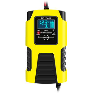 Chargeur de batterie intelligent à écran LCD E-FAST Factory au meilleur prix, chargeur de batterie universel pour voiture 12V, automobile et moto - Product Image 4