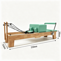 Ensemble de 5 pièces pour Pilates Reformer en bois de chêne, Cadillac, Ladder Barrel, Correcteur de colonne vertébrale, Chaise Wunda, Équipement de studio et de gym, Vente en gros