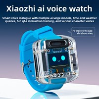 Papan Pengembangan Jam Tangan Suara AI Xiaozhi dengan ESP32-S3 Model HU-087 Kit Elektronik Robot AI yang Mendukung Pertanyaan Waktu/Cuaca
