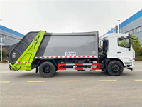 Camion Compacteur de Déchets 4x2 Direct Usine 12m³ – Camion de Collecte des Déchets Compacté pour l'Assainissement