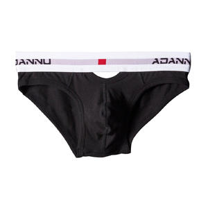 Cotone australiano biancheria intima da <span class=keywords><strong>uomo</strong></span> Sexy tinta unita bianca alla moda <span class=keywords><strong>mutande</strong></span> Boxer con popolare slip Shorts traspiranti usa e getta - Product Image 6
