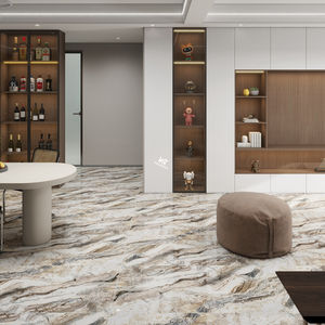 Piastrelle in Porcellana Effetto <span class=keywords><strong>Marmo</strong></span> Dorato 1200 X 600 Piastrelle in Ceramica Beige Effetto <span class=keywords><strong>Marmo</strong></span> per Pavimento Soggiorno Oro Liscio Altamente Lucido - Product Image 3
