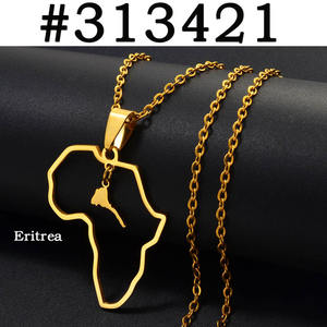 Collares con colgante <span class=keywords><strong>de</strong></span> <span class=keywords><strong>mapa</strong></span> <span class=keywords><strong>de</strong></span> <span class=keywords><strong>Marruecos</strong></span> y Noruega, joyería <span class=keywords><strong>de</strong></span> acero inoxidable - Product Image 6