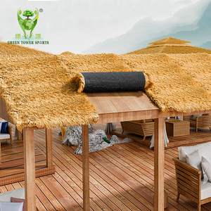 Gazon artificiel de style campagnard, gazon <span class=keywords><strong>synthétique</strong></span> d'extérieur, tapis décoratif en plastique, toit en chaume, abri en citronnelle, <span class=keywords><strong>jardin</strong></span> de mariage, <span class=keywords><strong>mousse</strong></span> - Product Image 6