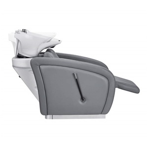Sillón de Champú Portátil Ecológico Moderno con Masaje para Salón de Belleza, Spa, Barbería, con Lavabo de Cerámica para Uso en Barberías - Product Image 6