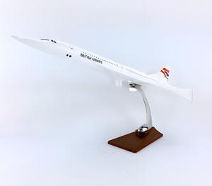 Penjualan paling laris pabrik 47cm 1/124 bahan Resin Inggris Airways Concorde ornamen Model supersonik - Product Image 5