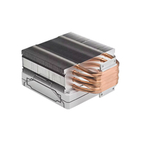 Refroidisseur de processeur Cool Storm, dissipateur thermique, ventilateurs ARGB pour boîtier d'ordinateur de jeu, 120 mm, 3 broches/4 broches, 6 caloducs, certifié CE, roulement fluide