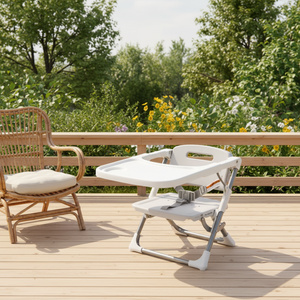 <span class=keywords><strong>Chaise</strong></span> <span class=keywords><strong>haute</strong></span> pliable et portable avec plateau, sans basculement, <span class=keywords><strong>pour</strong></span> bébé, idéale <span class=keywords><strong>pour</strong></span> la salle à manger et le camping - Product Image 1