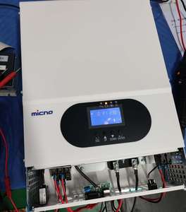 MK1000 3KVA MPPT 450Vdc 5KW ระบบไฮบริดโซลาร์ออฟกริด ประสิทธิภาพ 98% รองรับไฟฟ้าเข้า PV 220V 24V 80A 50-60Hz สำหรับปั๊มโซลาร์ MK1000 ออฟกริด รุ่น I - Product Image 2
