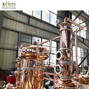 Acero inoxidable Inicio Cobre Todavía Whisky Vino Ginebra Vodka Brandy Todavía 50L 100L 150L 200L Hogar Alcohol Todavía - Product Image 6