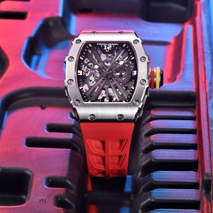 Nuevo Reloj de Pulsera PAGANI DESIGN de <span class=keywords><strong>42</strong></span> MM para Caballero, Movimiento de Cuarzo Esqueleto VH65 de Japón, Cristal de Zafiro, Resistente al Agua 50M, Correa de Silicona PD1738 - Product Image 2