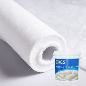 Émulsion styrène-acrylique auto-réticulante pour revêtement de mousse de coton textilée par pulvérisation, matière première à performance de moussage stable - Product Image 1