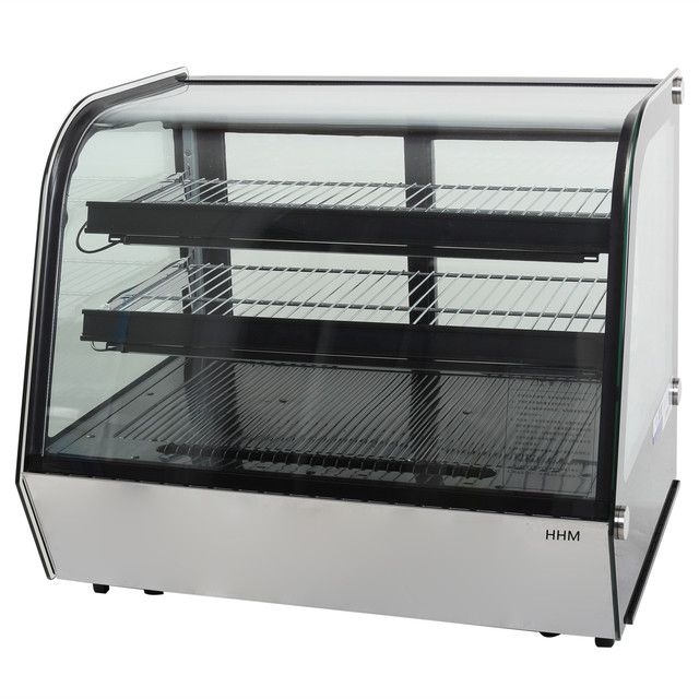 130L  Counter Top Bakery showcase Cake Display Case Friges