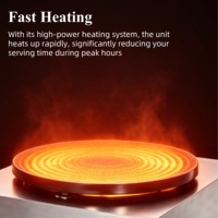 Équipement pour hôtels et restaurants, machine à crêpes antiadhésive, plaque simple, machine à crêpes au gaz