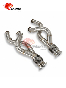 Pour Revuelto 6.5L V12 2023-2025 : Silencieux d'échappement, collecteur, tuyau de descente à flux libre pour moteur, en ABS - Product Image 1