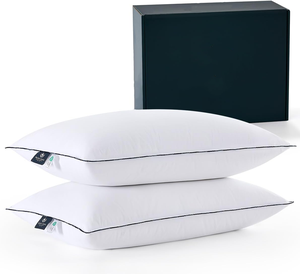 <span class=keywords><strong>Oreiller</strong></span> ergonomique cervical orthopédique à mémoire de forme avec contour de soutien pour soulager la pression et favoriser le sommeil - Product Image 1