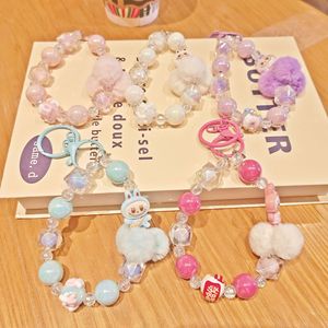 Nuovo Portachiavi a Catena per Telefono con Bambola Cartoon Lilith, Fatto a Mano, Dipinto, con Perline, Cinghia per Telefono, Ciondolo per Borsa da Ragazza, Piccolo <span class=keywords><strong>Regalo</strong></span> - Product Image 6