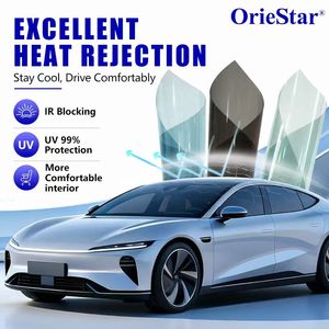 Película de Tinte <span class=keywords><strong>Solar</strong></span> para Ventanas de Automóvil, Protección <span class=keywords><strong>Solar</strong></span>, Antideslumbrante, Bloqueo de Rayos UV, Aislamiento Térmico, Película de Privacidad - Product Image 3