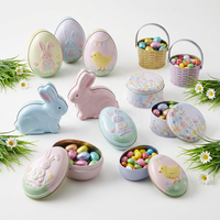 Boîte en métal de luxe en forme de cœur, sur mesure, pour cadeaux de Noël, boîte en étain pour les faveurs de mariage et l'emballage de bijoux personnalisés