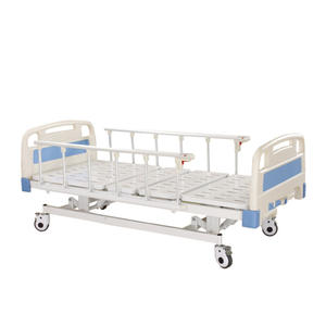 Revêtement en acier de meubles hospitaliers <span class=keywords><strong>Lit</strong></span> de clinique manuel à manivelle simple/un pour utilisation par les patients Prix bon marché WN613 - Product Image 2