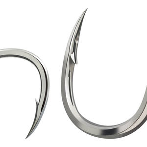 8062-5X Jigging pesado de acero de alto carbono anzuelo único gran juego atún pesca de agua salada anzuelo de púas Jigging lento Jig Hook - Product Image 3